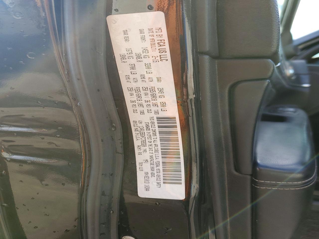 2015 Jeep Grand Cherokee Limited - zdjęcie 13