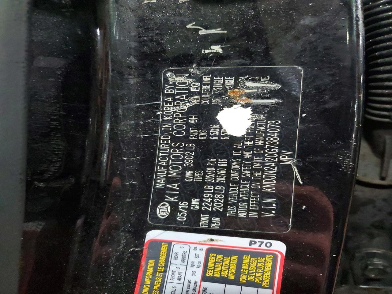 2016 Kia Soul Base - zdjęcie 13