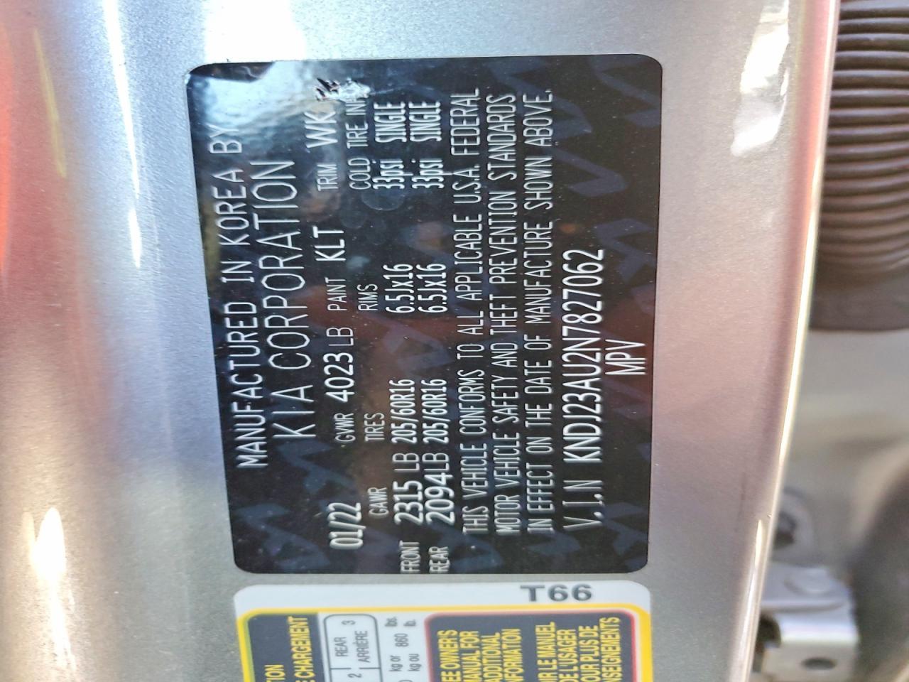 2022 Kia Soul Lx - zdjęcie 12