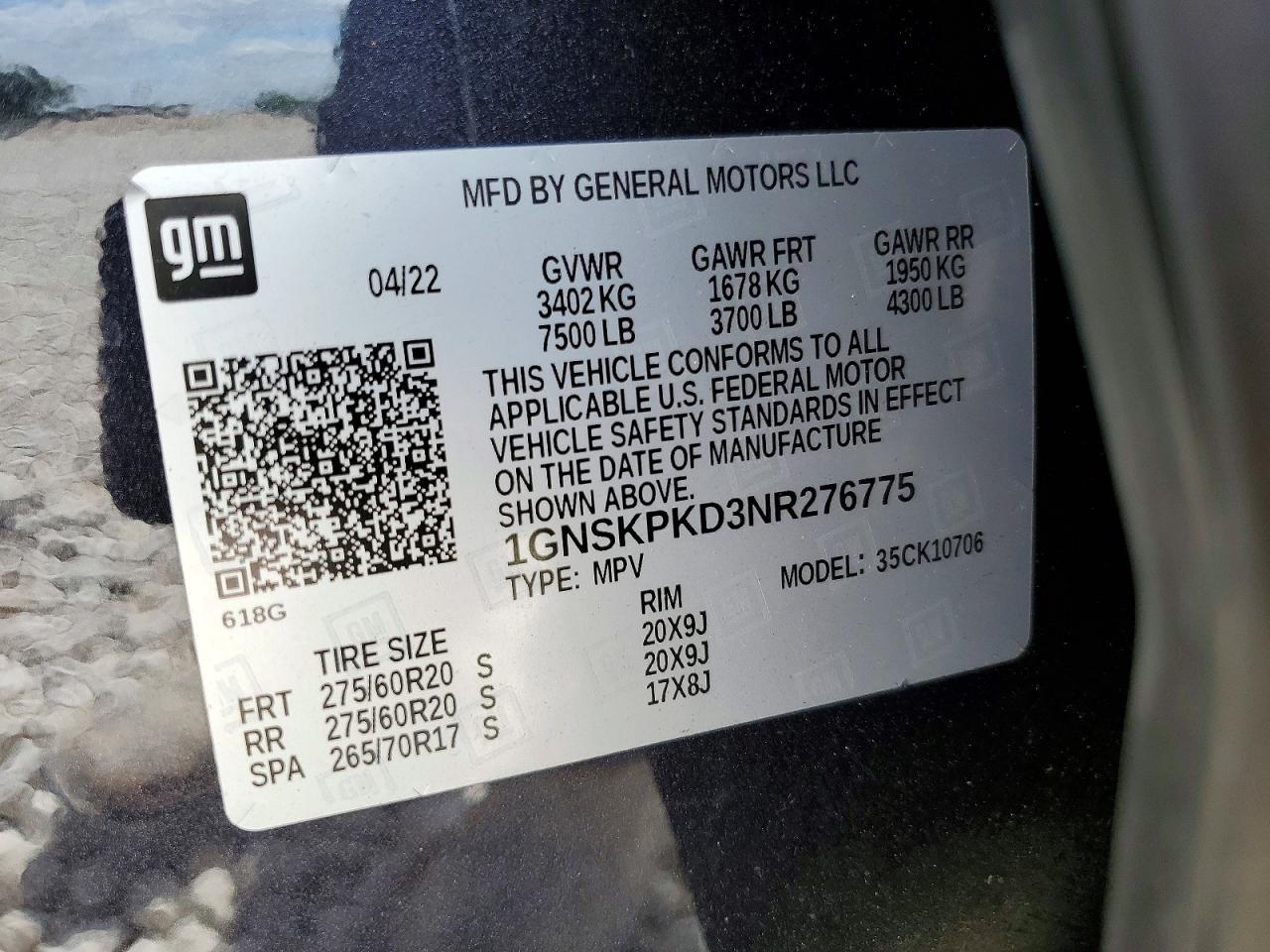 2022 Chevrolet Tahoe K1500 Z71 - zdjęcie 13