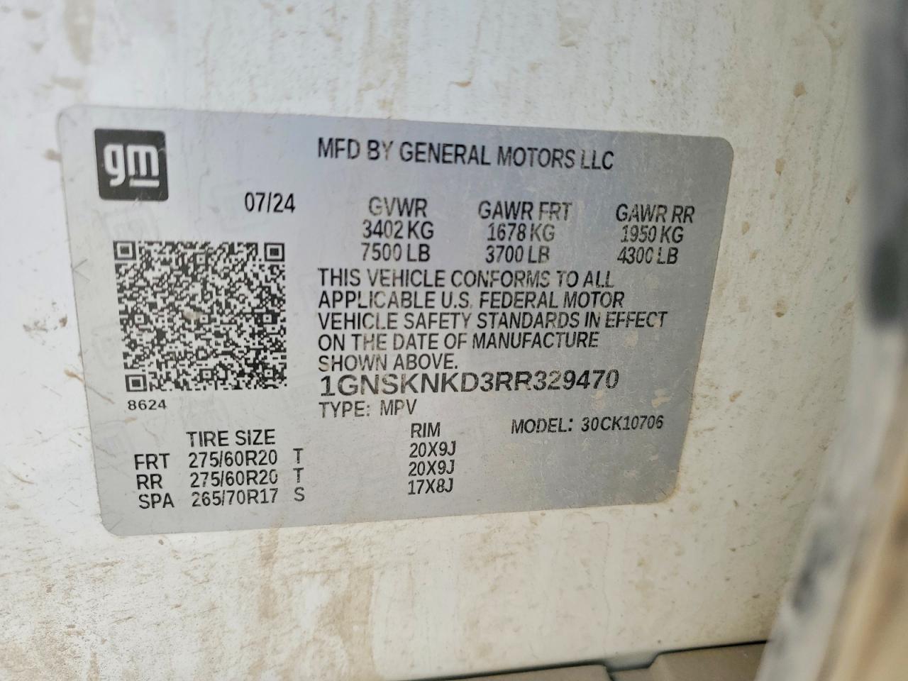 2024 Chevrolet Tahoe K1500 Lt - zdjęcie 13