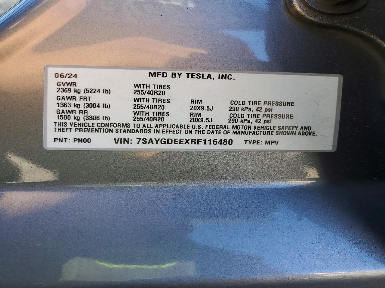 2024 Tesla Model Y - zdjęcie 13