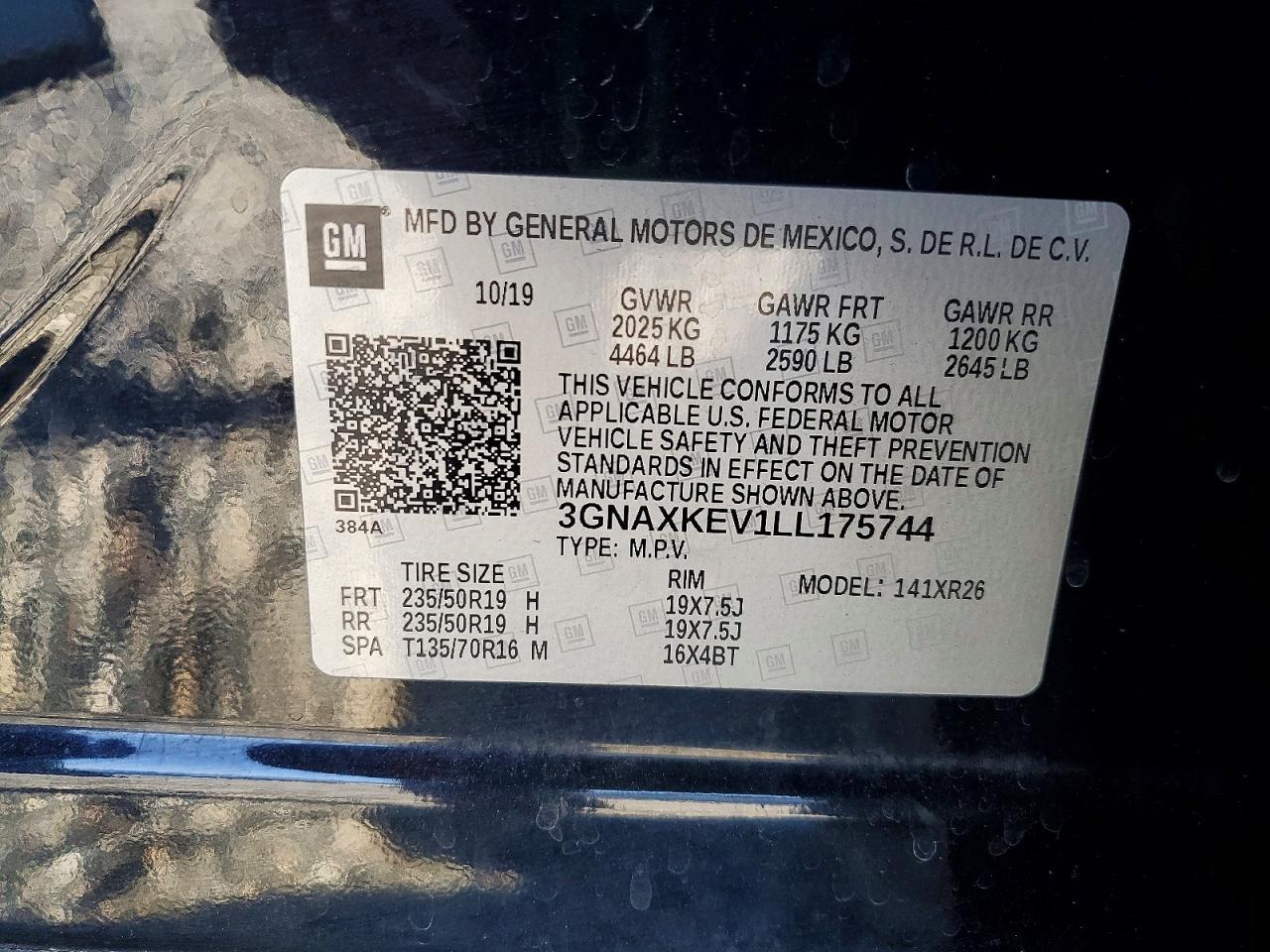 2020 Chevrolet Equinox Lt - zdjęcie 13