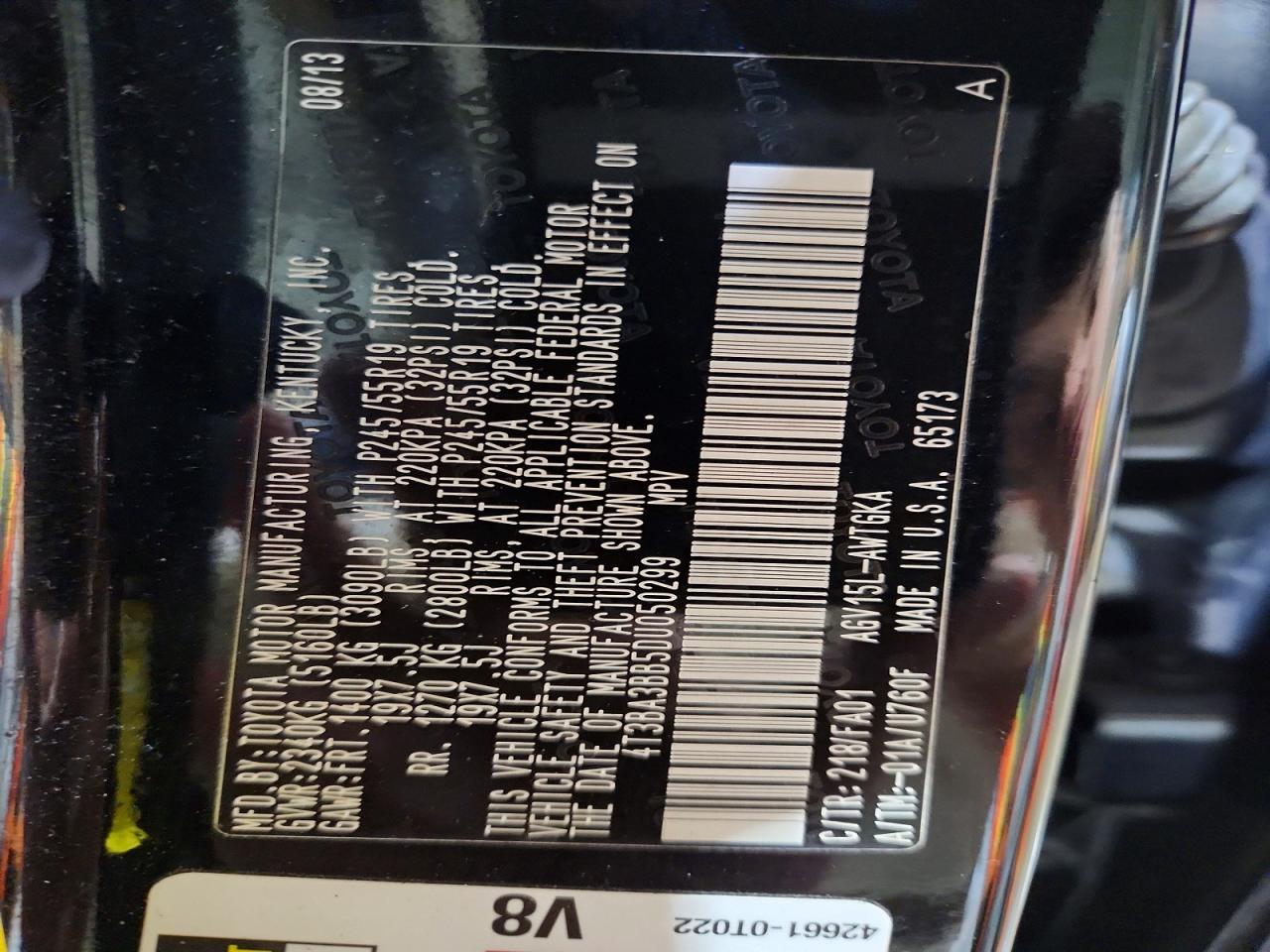 2013 Toyota Venza Le - zdjęcie 13