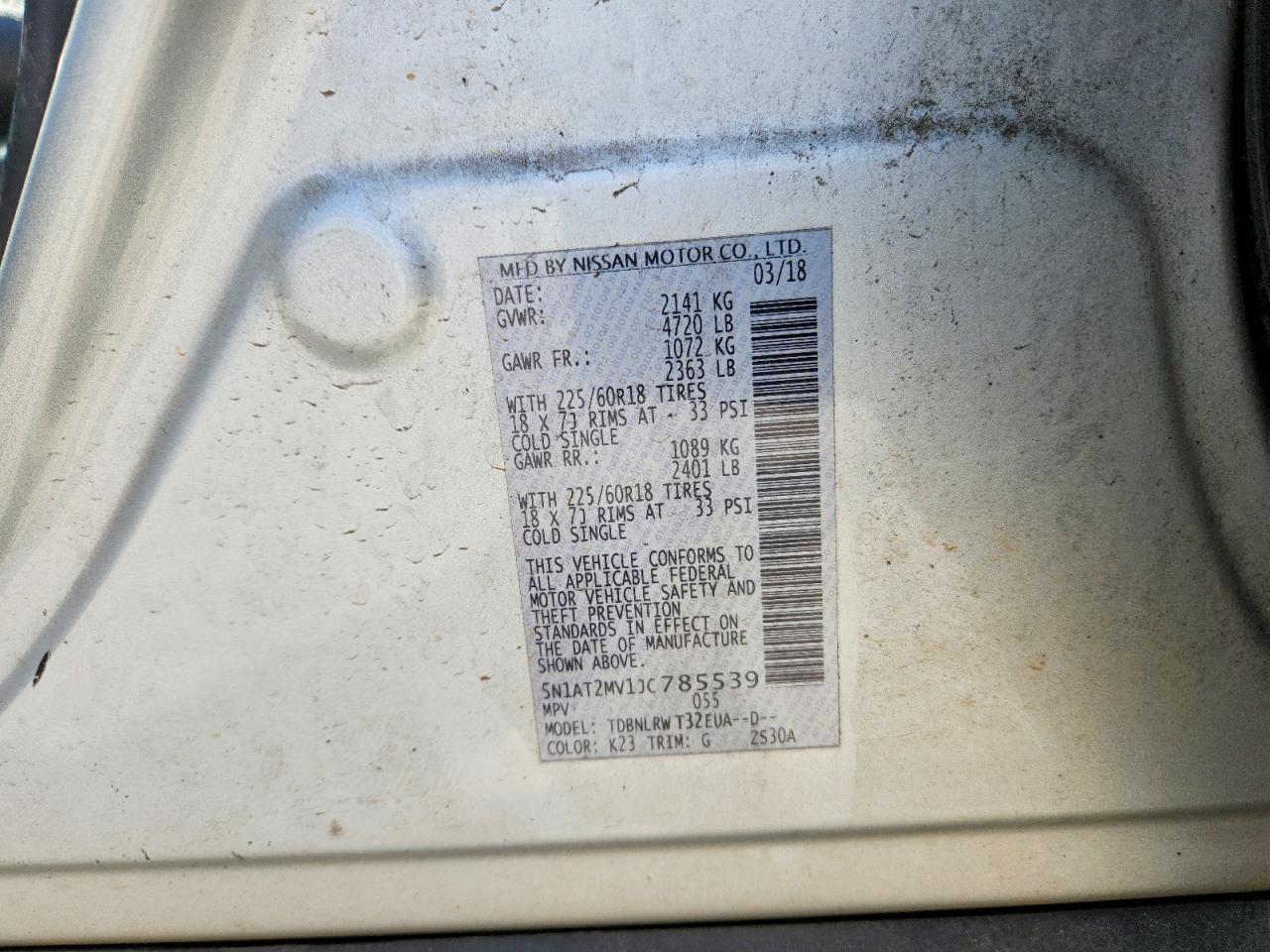 2018 Nissan Rogue Sl - zdjęcie 13