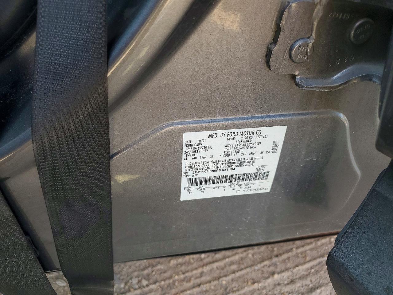 2021 Ford Edge Sel - zdjęcie 12