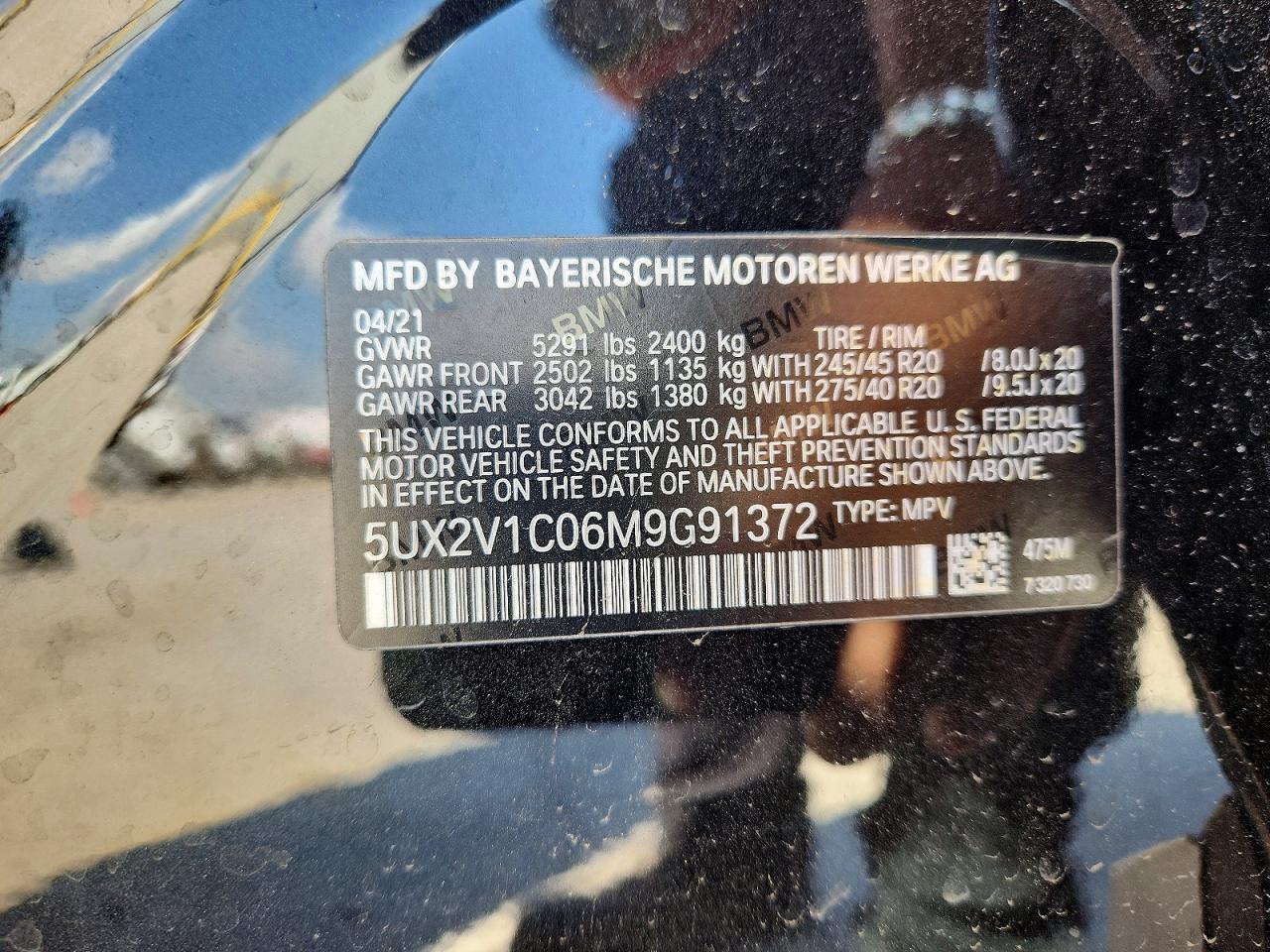 2021 BMW X4 xDrive30I - zdjęcie 14