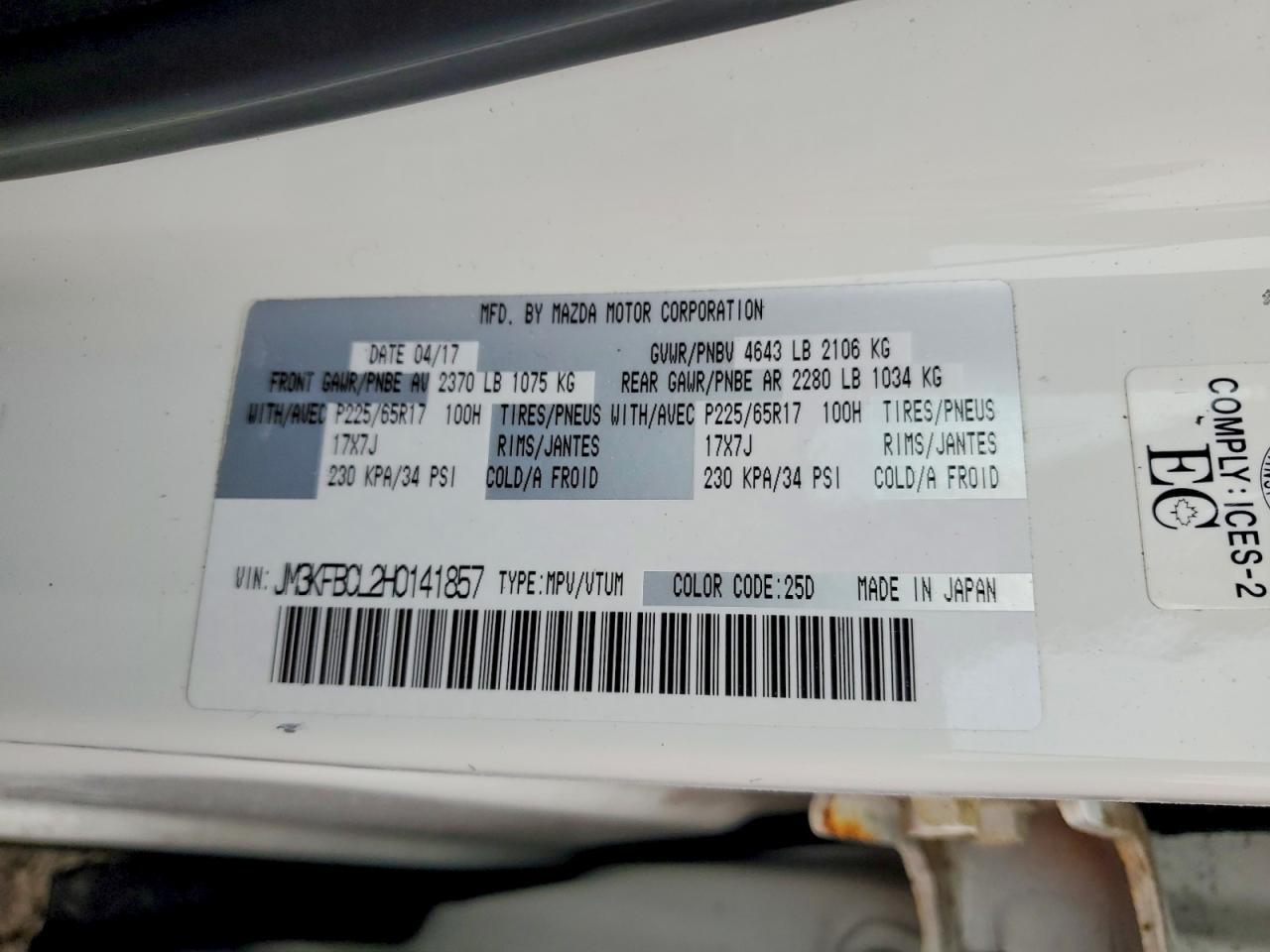 2017 Mazda Cx-5 Touring - zdjęcie 13