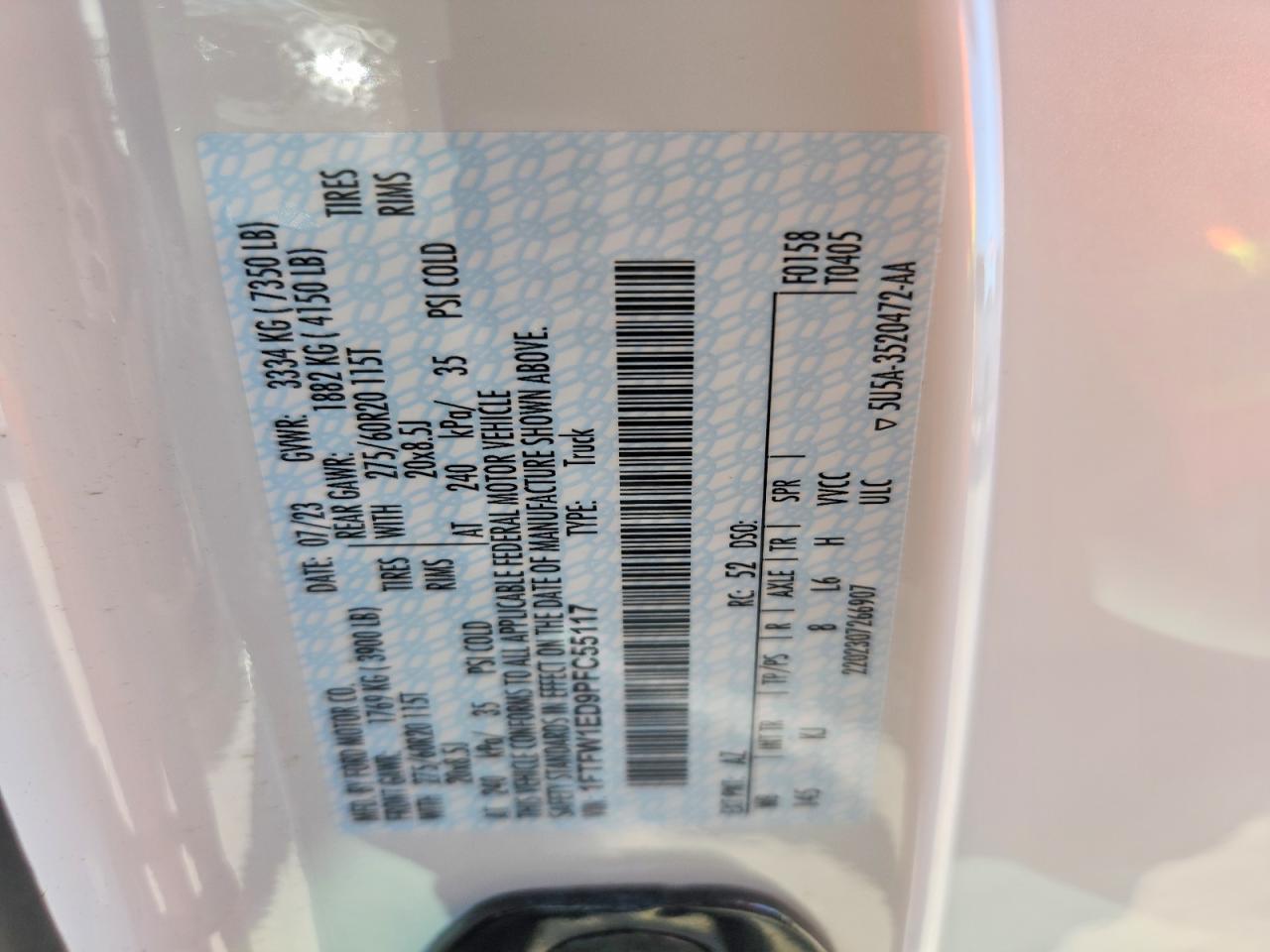 2023 Ford F150 Supercrew - zdjęcie 12