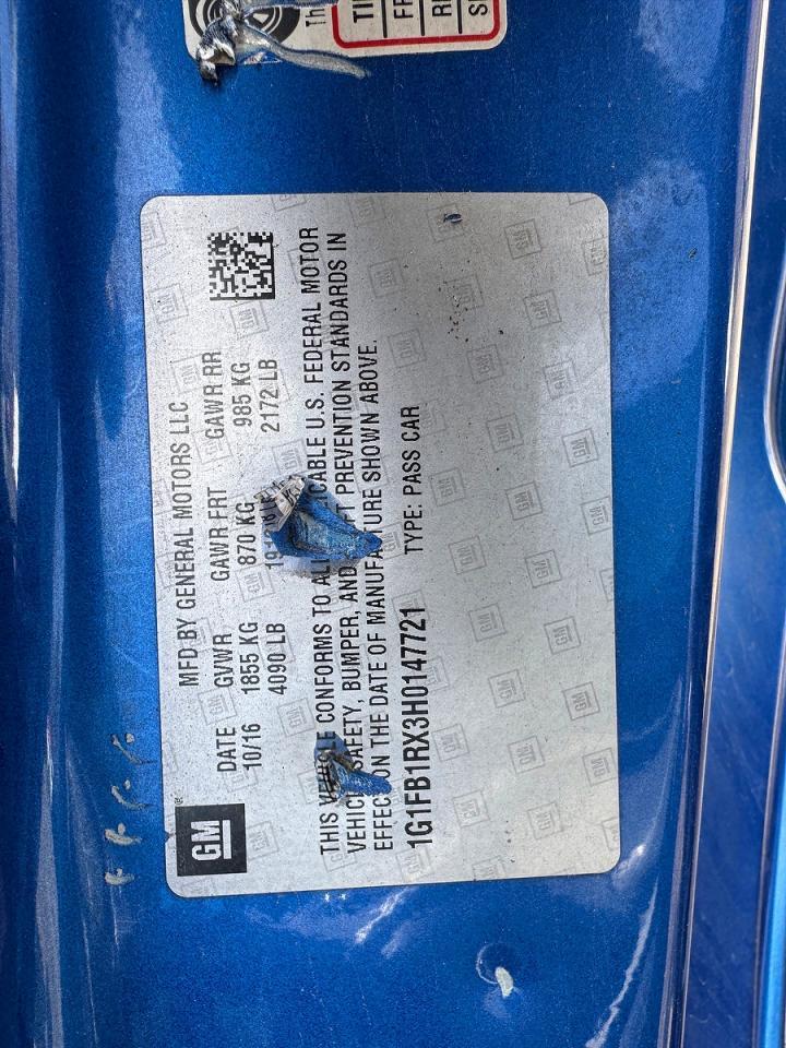 2017 Chevrolet Camaro Lt - zdjęcie 10