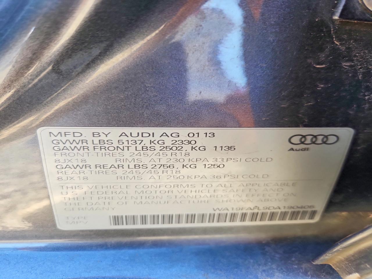 2013 Audi A4 Allroad Premium - zdjęcie 12