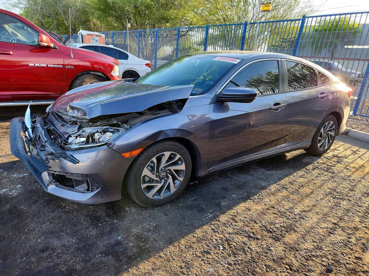 2017 Honda Civic Ex - zdjęcie główne