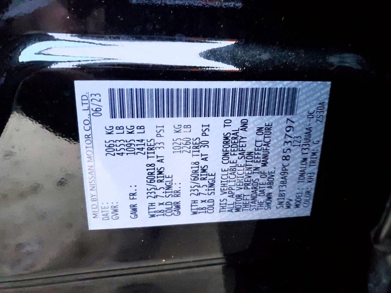 2023 Nissan Rogue Sv - zdjęcie 14