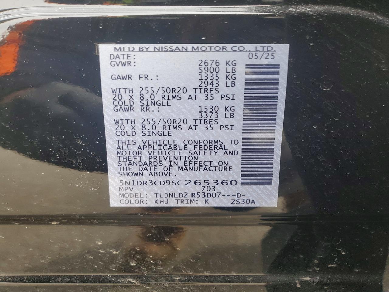 2025 Nissan Pathfinder Sl - zdjęcie 13