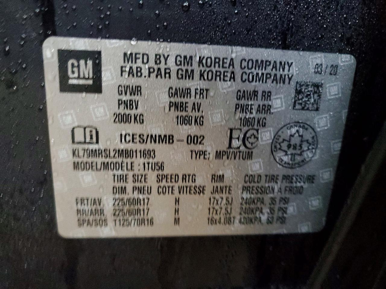 2021 Chevrolet Trailblazer Lt - zdjęcie 13