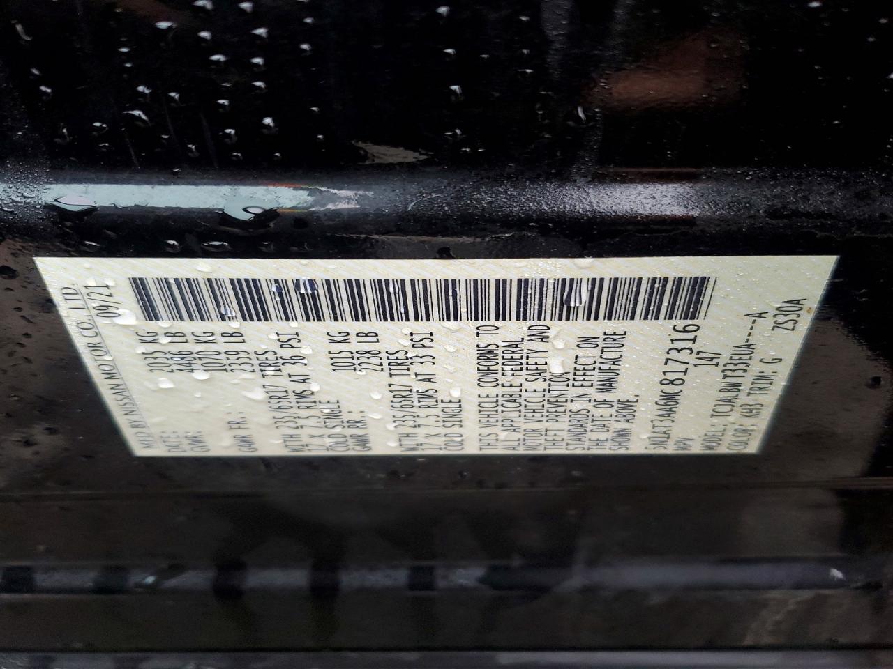 2021 Nissan Rogue S - zdjęcie 13