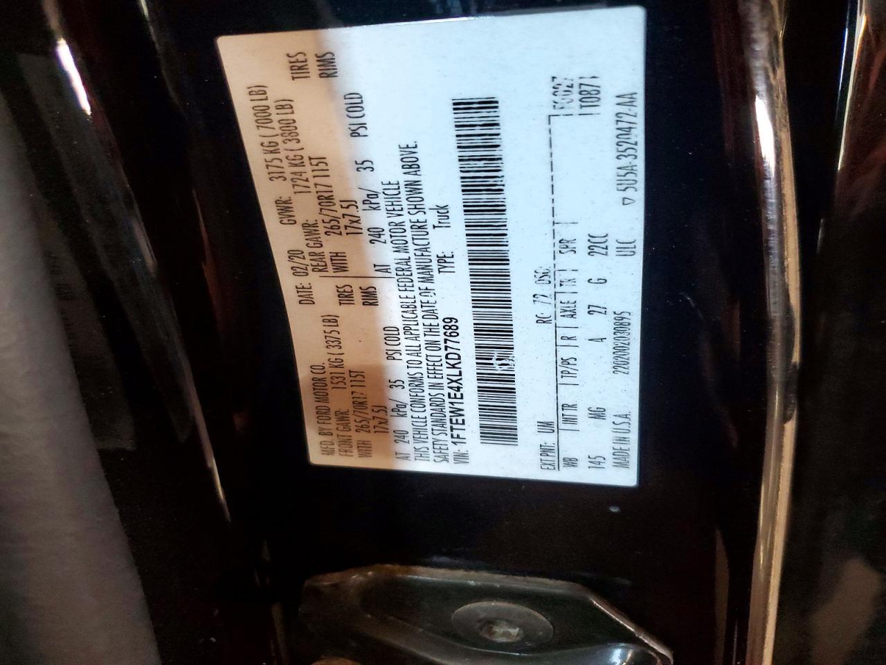 2020 Ford F150 Supercrew - zdjęcie 12