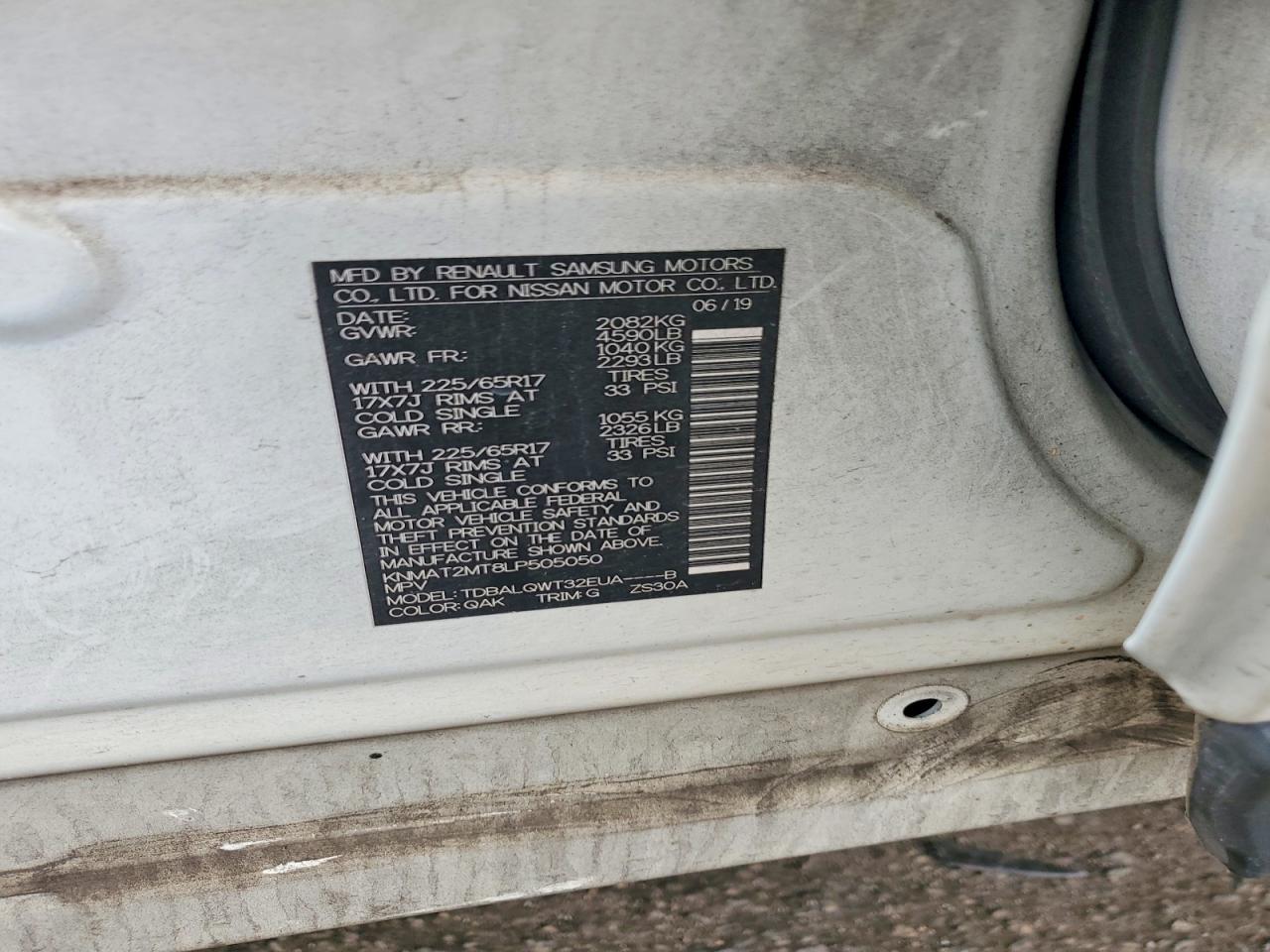 2020 Nissan Rogue Sv - zdjęcie 12