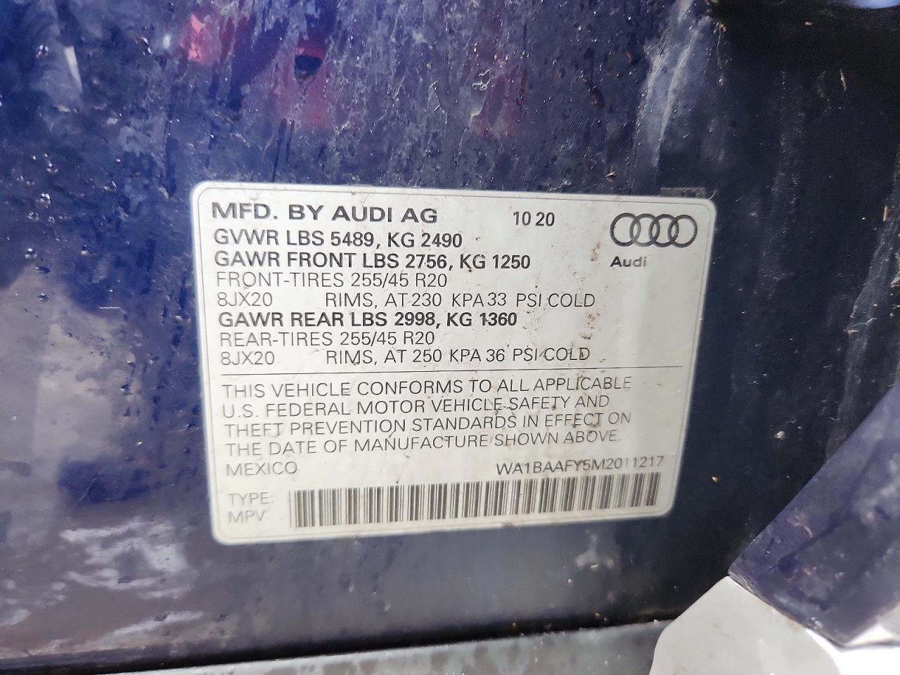 2021 Audi Q5 Premium Plus - zdjęcie 14