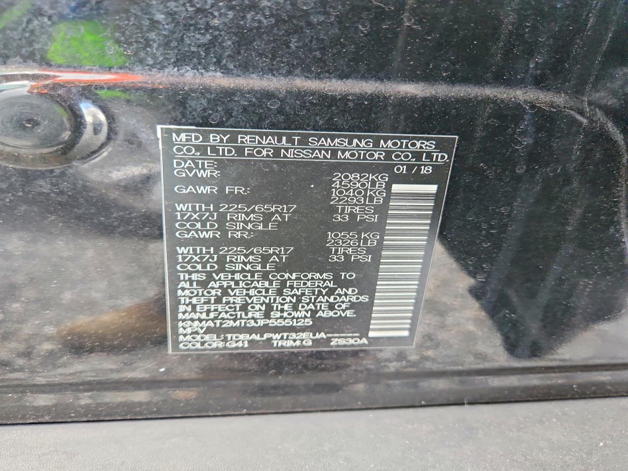 2018 Nissan Rogue S - zdjęcie 13