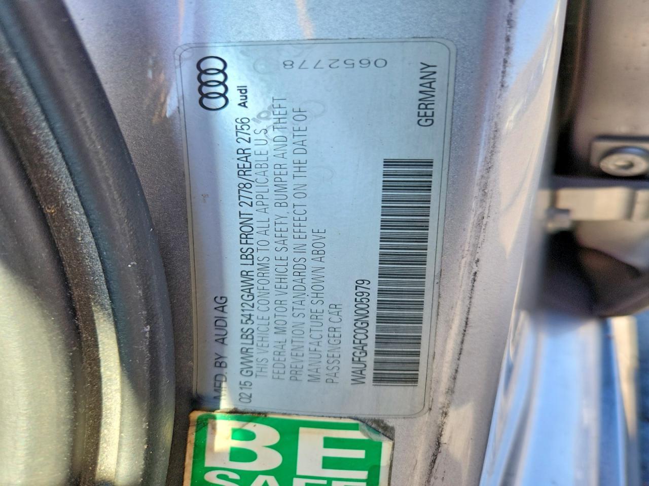 2016 Audi A6 Premium Plus - zdjęcie 12