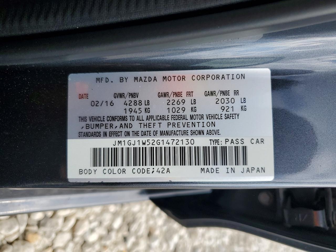 2016 Mazda 6 Grand Touring - zdjęcie 12