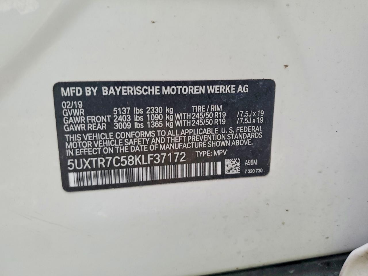 2019 BMW X3 Sdrive30I - zdjęcie 13