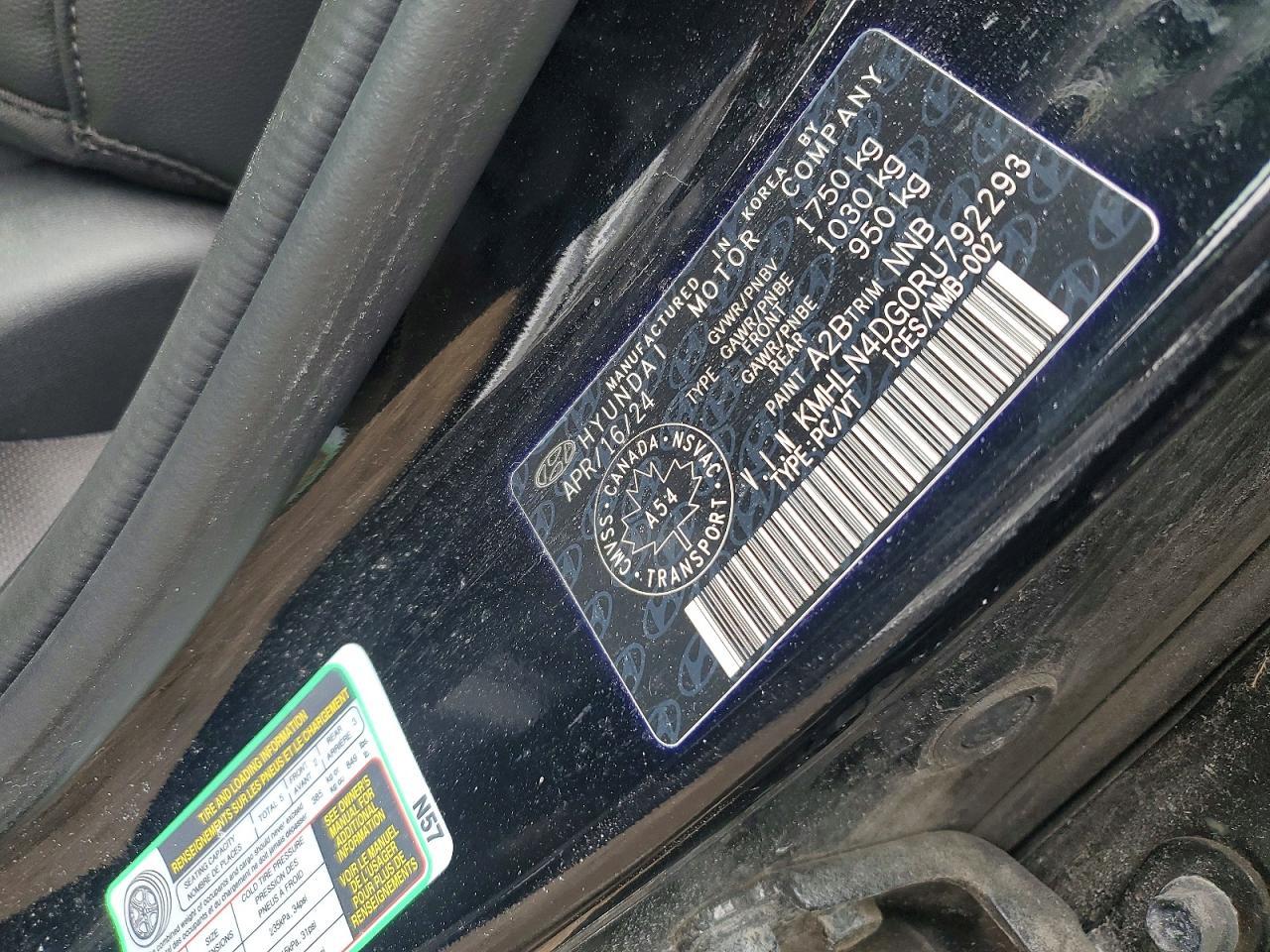 2024 Hyundai Elantra Luxury - zdjęcie 12