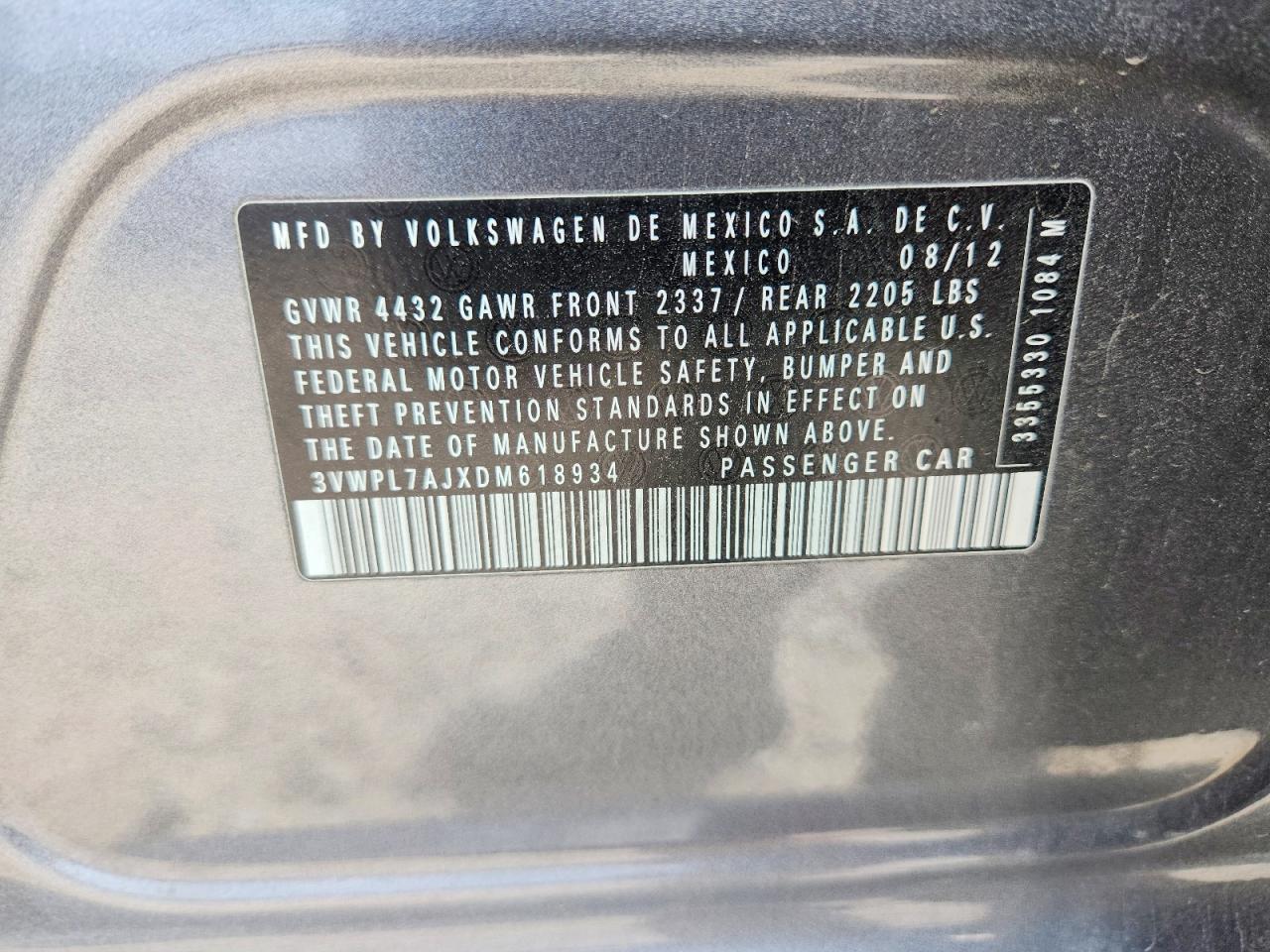 2013 Volkswagen Jetta Tdi - zdjęcie 12