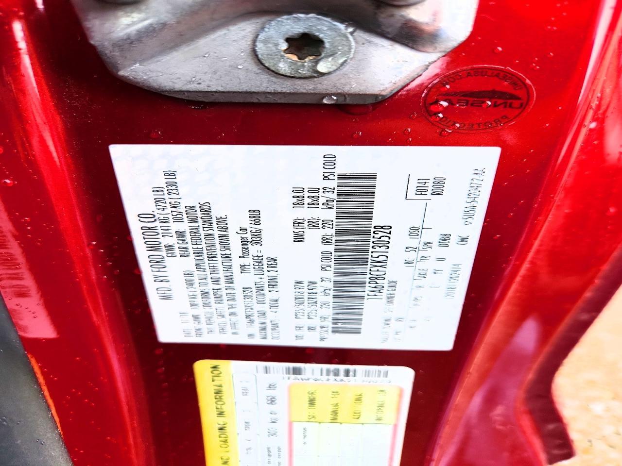 2019 Ford Mustang Gt - zdjęcie 13