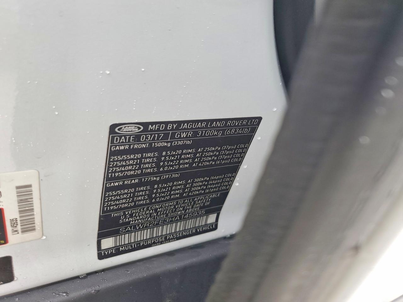 2017 Land Rover Range Rover Sport Sc - zdjęcie 13