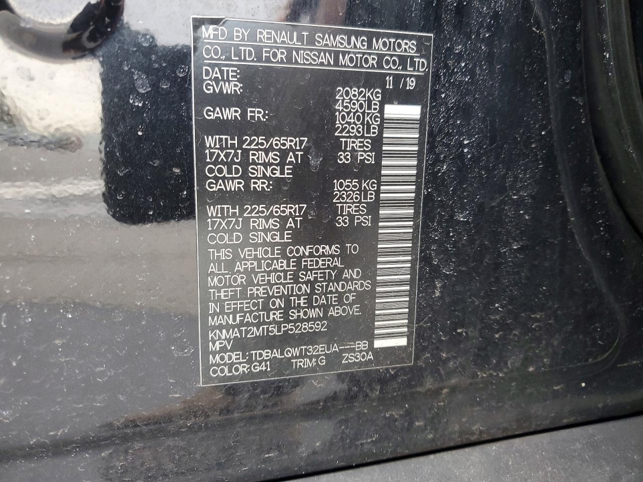 2020 Nissan Rogue Sv - zdjęcie 13