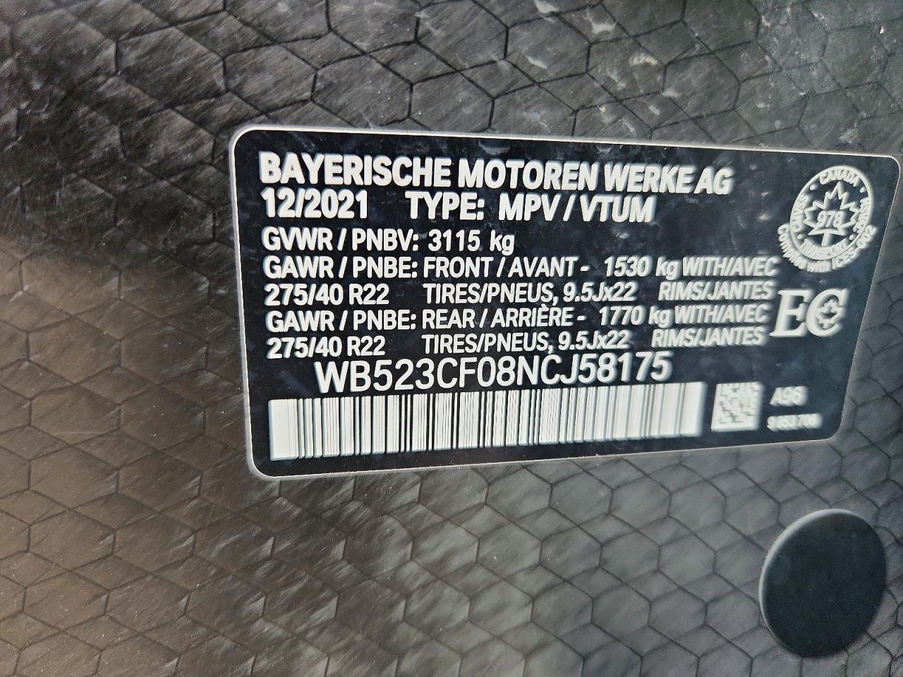 2022 BMW Ix xDrive50 - zdjęcie 12
