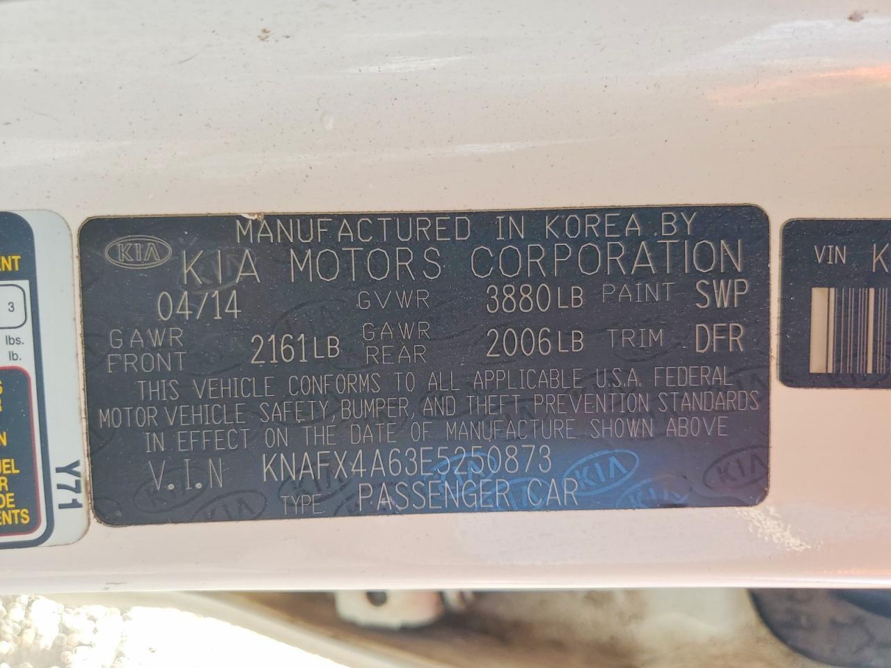 2014 Kia Forte Lx - zdjęcie 12