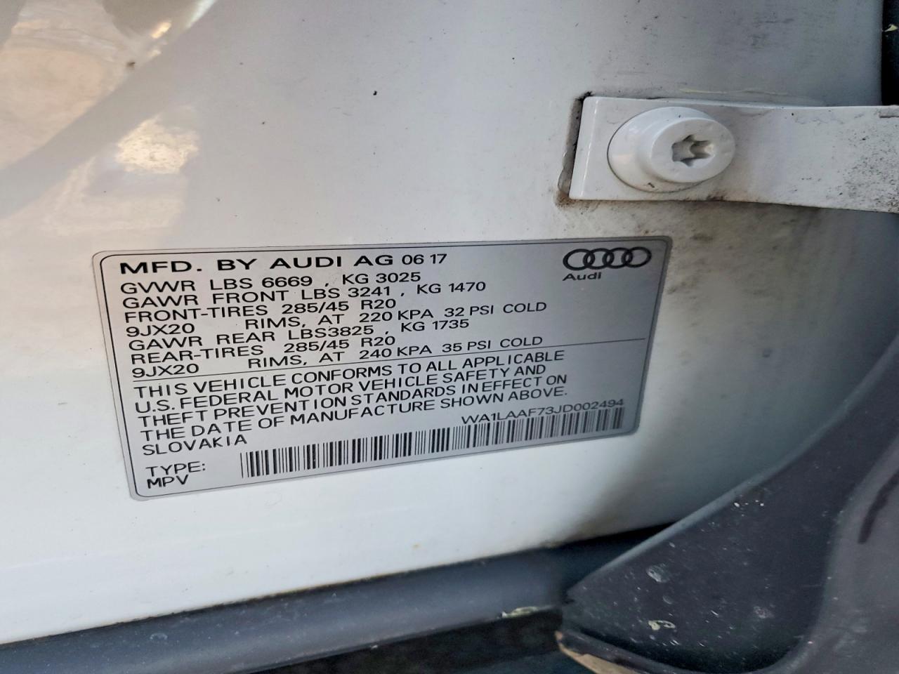 2018 Audi Q7 Premium Plus - zdjęcie 12