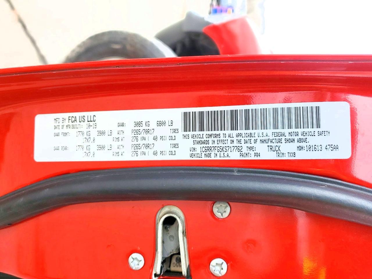 2019 Ram 1500 Classic Tradesman - zdjęcie 12