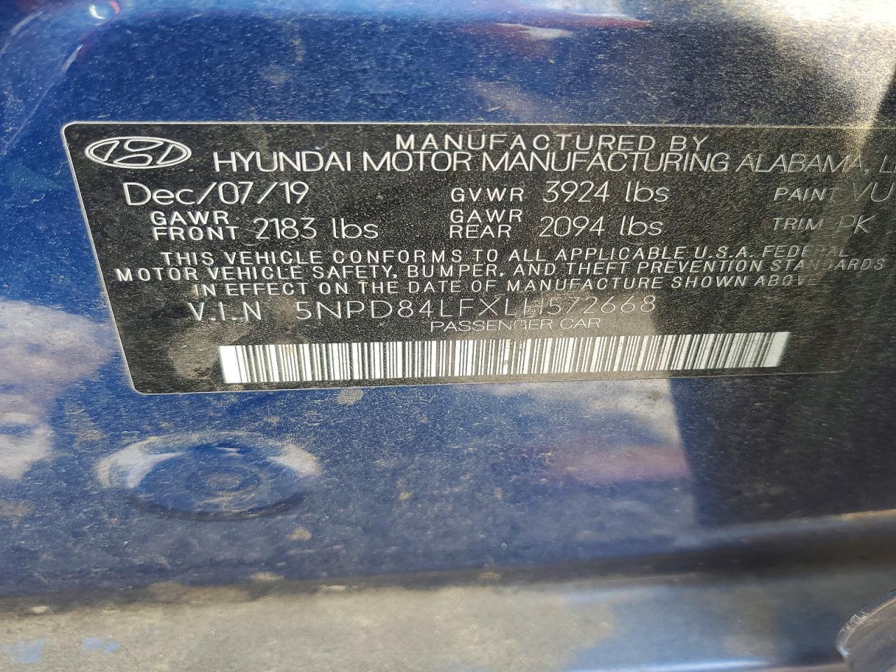 2020 Hyundai Elantra Sel - zdjęcie 13