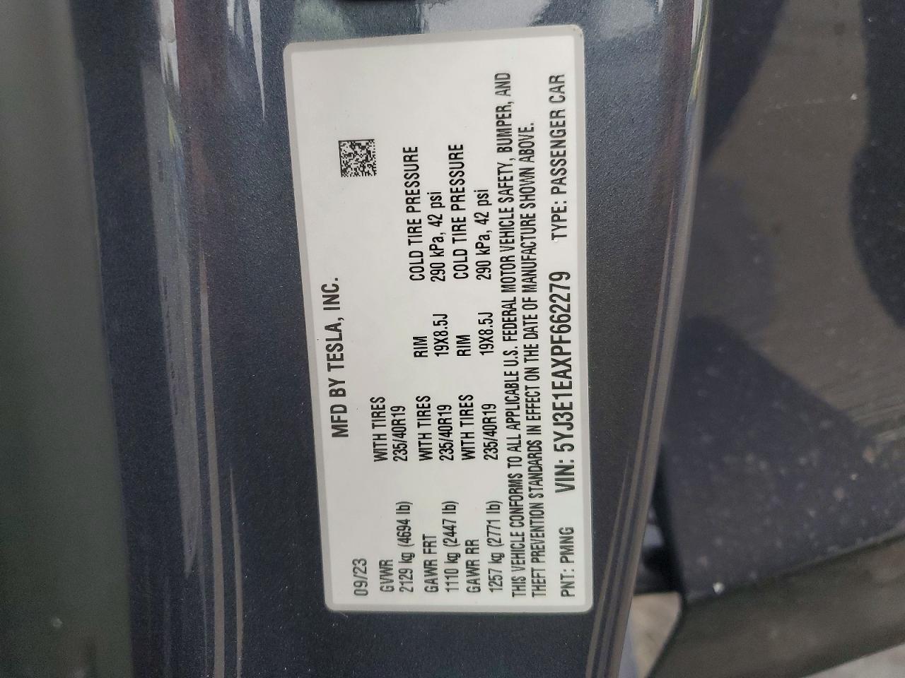 2023 Tesla Model 3 - zdjęcie 13