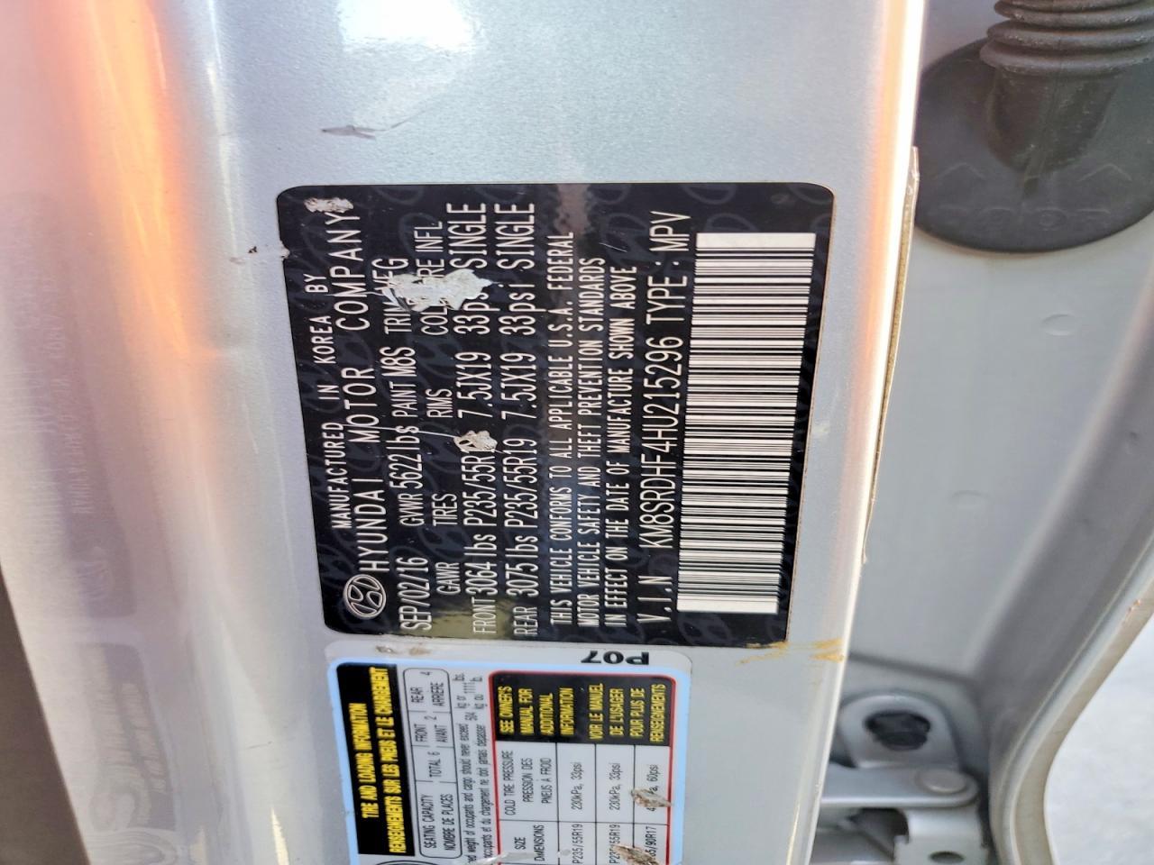 2017 Hyundai Santa Fe Limited Ultimate - zdjęcie 13