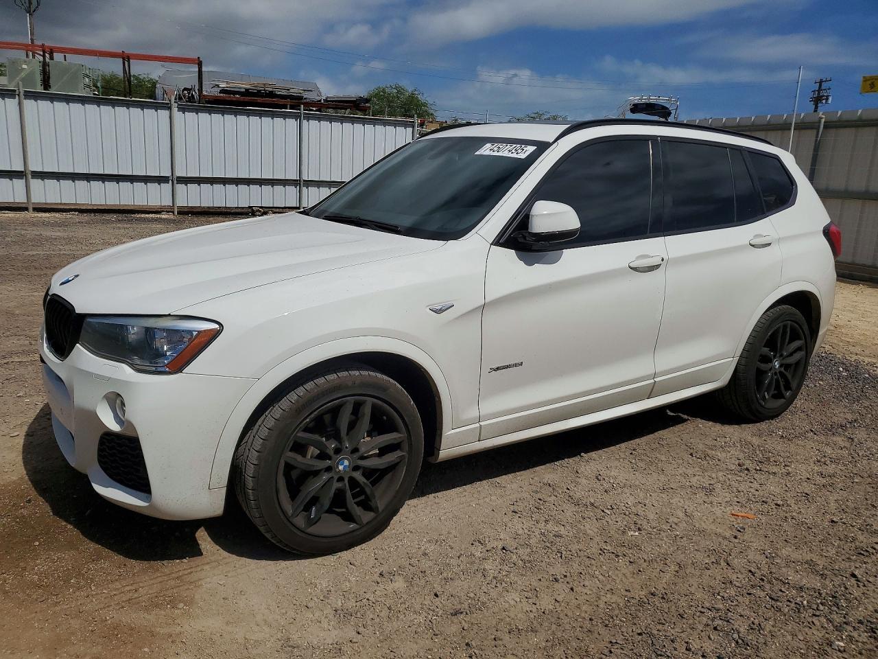 2017 BMW X3 xDrive35I - zdjęcie główne
