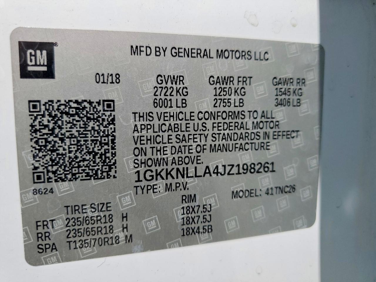2018 GMC Acadia Sle - zdjęcie 13