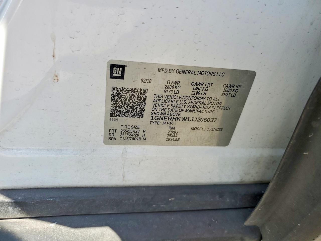 2018 Chevrolet Traverse Lt - zdjęcie 14