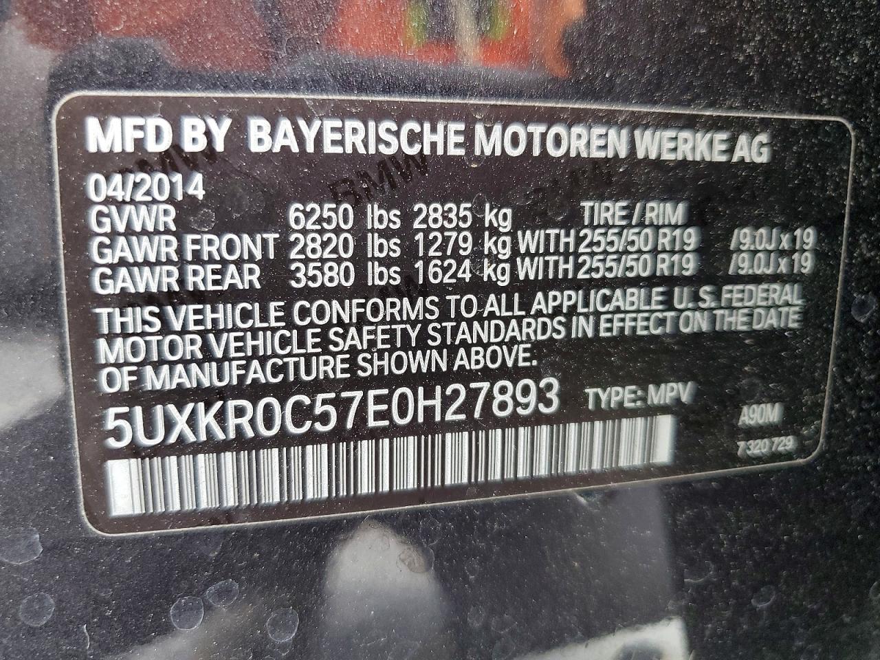 2014 BMW X5 xDrive35I - zdjęcie 13
