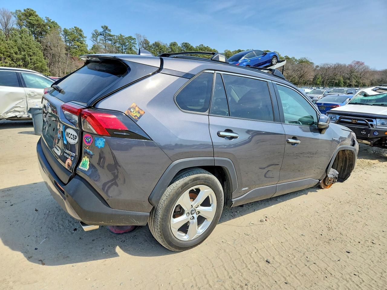 2019 Toyota Rav4 Hybrid Limited - zdjęcie 3