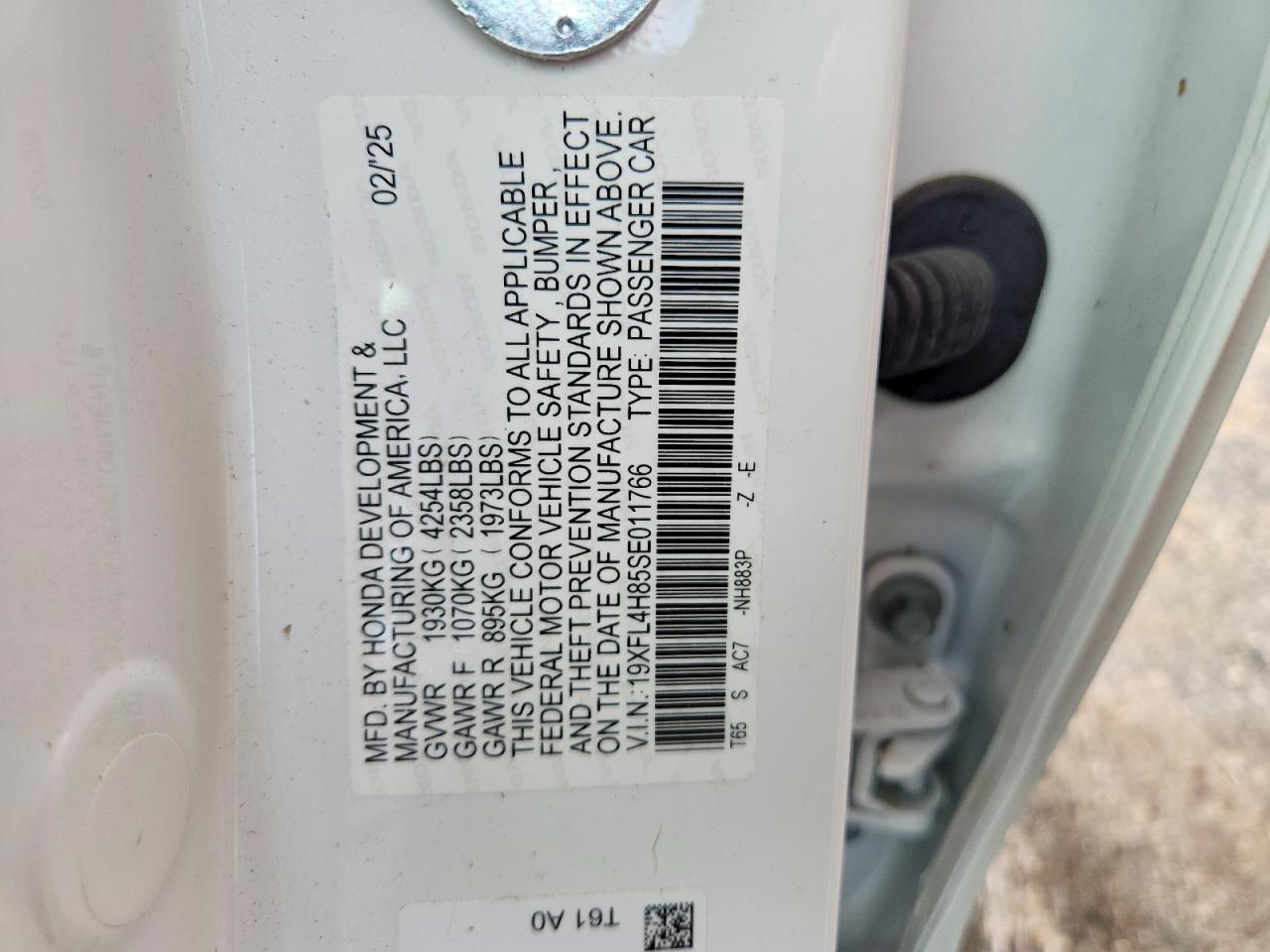 2025 Honda Civic Sport - zdjęcie 13