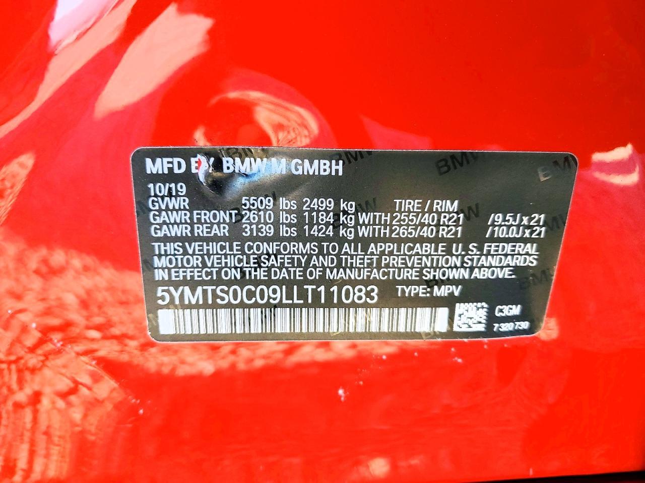 2020 BMW X3 M Competition - zdjęcie 13