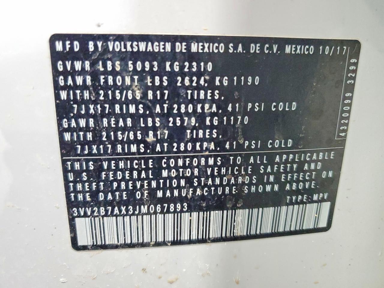 2018 Volkswagen Tiguan Se - zdjęcie 13