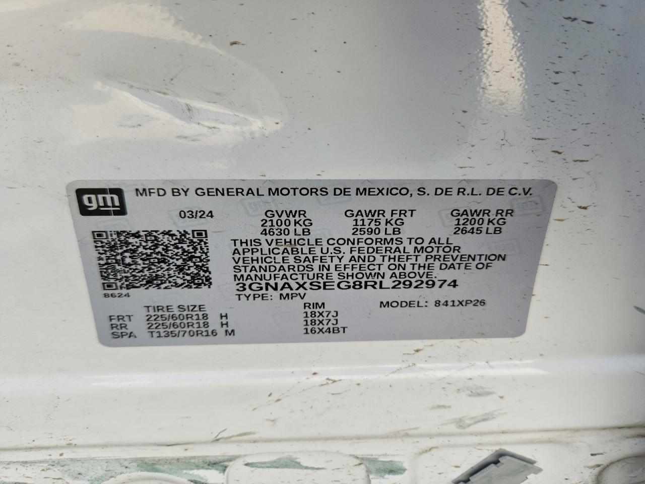 2024 Chevrolet Equinox Ls - zdjęcie 13