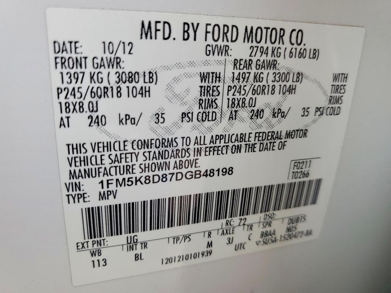 2013 Ford Explorer Xlt - zdjęcie 13