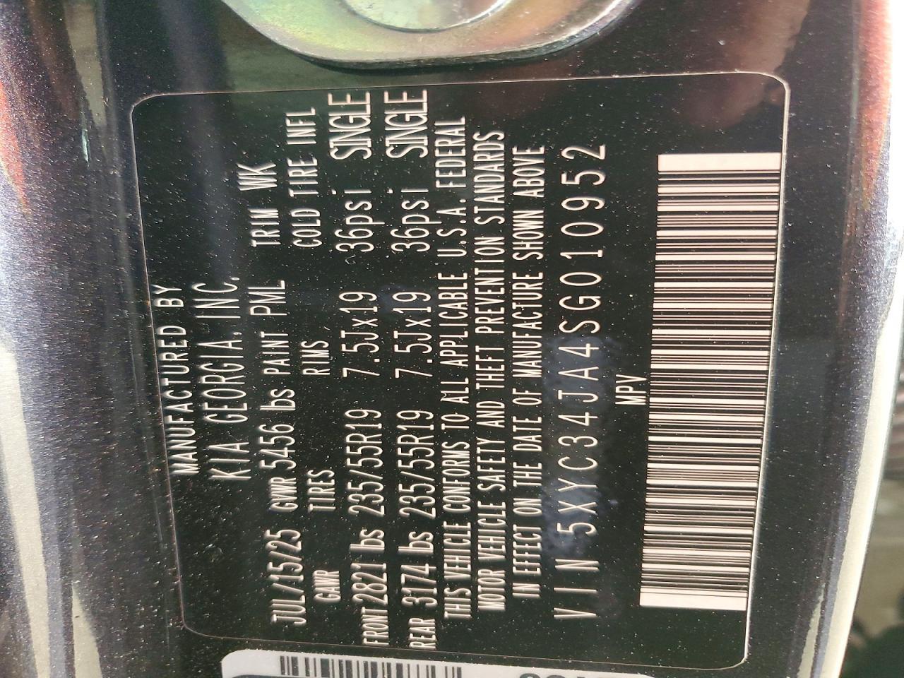 2025 Kia Ev6 Wind - zdjęcie 13